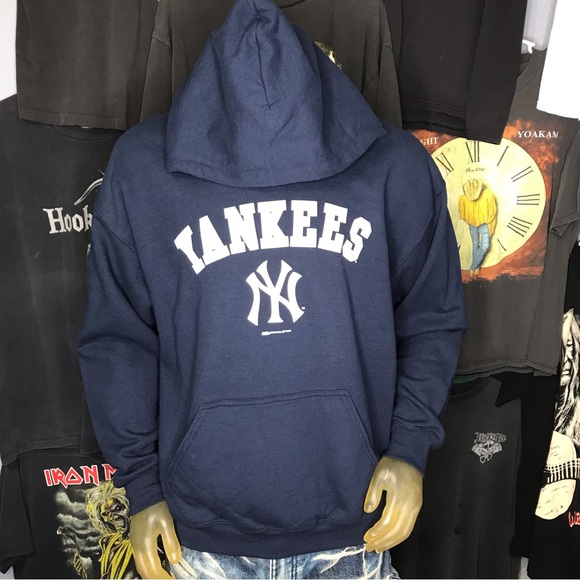 Stitches Other - New York Yankees ⚾️ Baseball MLB Hoodie Hooded Sweatshirt Large NWT